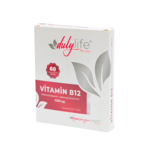 Vitamin B12 60 Çiğneme/Dilaltı Tablet