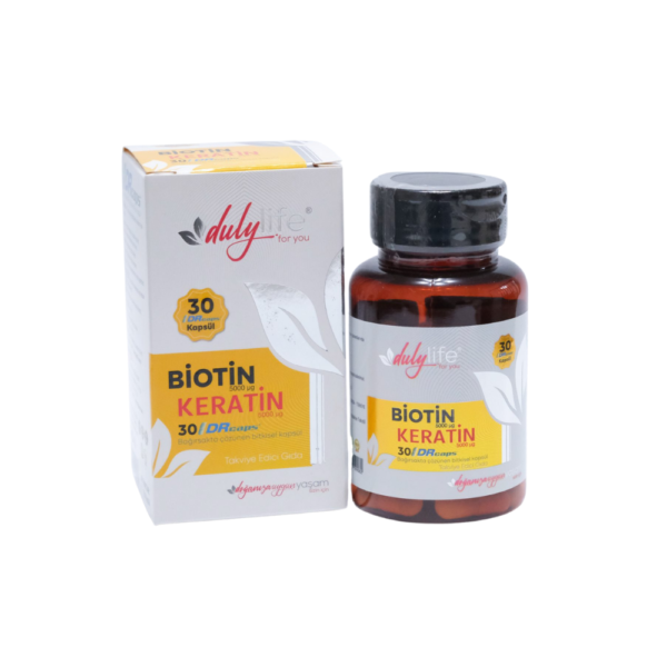Biotin + Keratin 30 DRcaps Kapsül