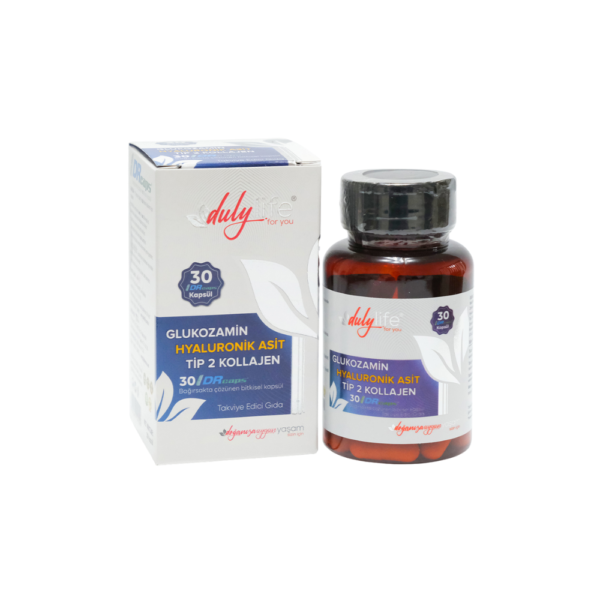 Glukozamin + Hyaluronik Asit + Tip 2 Kollajen 30 DRcaps